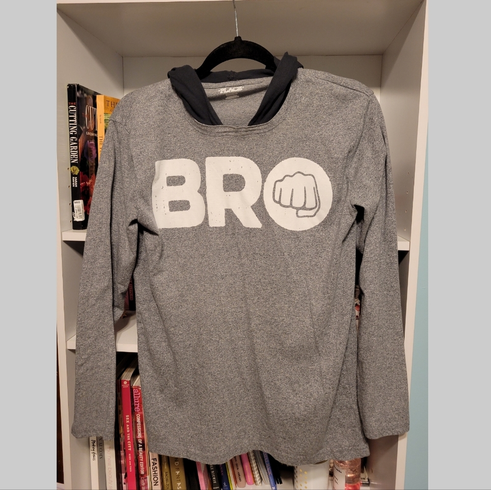 Big Boys Graphic Tee Hoodie Size XXL 16 from Children's Place. Grey. Worn Once